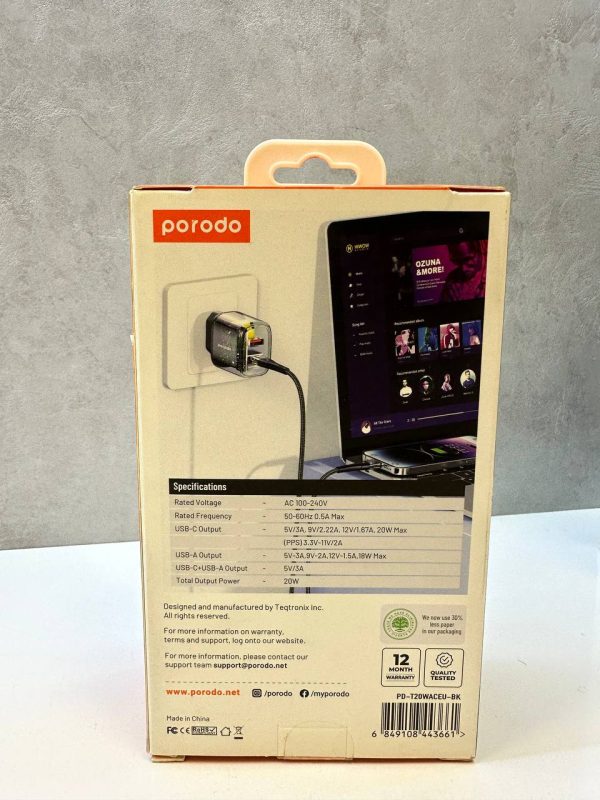 شارژر Quick Charger Porodo