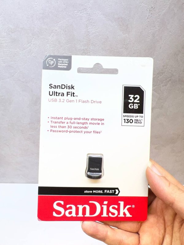 فلش 32  sandisk  اصلی USB3